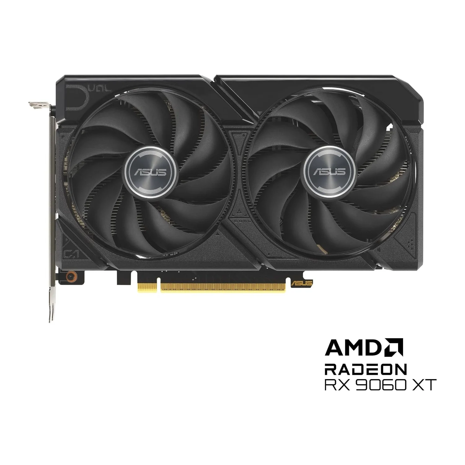 ASUS Dual Radeon RX 9060 XT Gaming graphics card, view 8