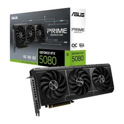 ASUS Prime GeForce RTX 5080 EVO OC Edition graphics card