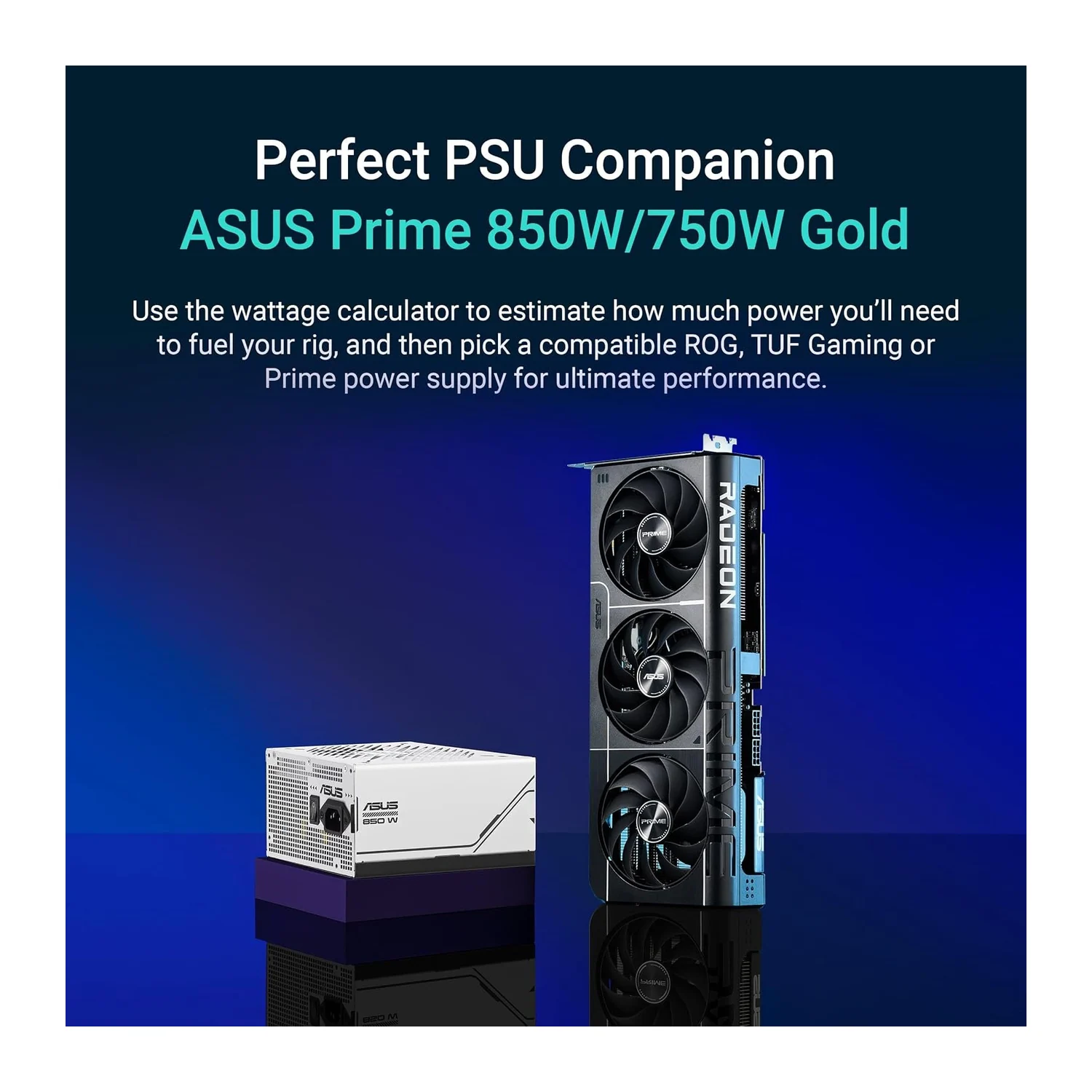ASUS Prime Radeon RX 9070 EVO OC Edition graphics card, view 7