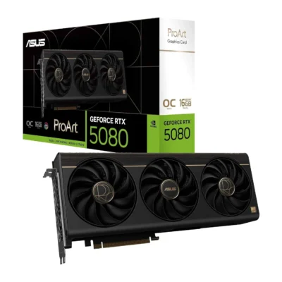 ASUS ProArt GeForce RTX 5080 OC Edition graphics card