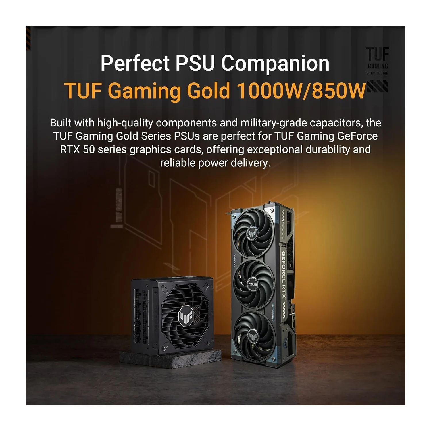ASUS TUF Gaming GeForce RTX 5070 OC Edition graphics card, view 5