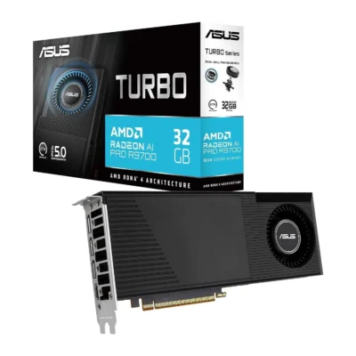 ASUS Turbo Radeon AI PRO R9700 graphics card