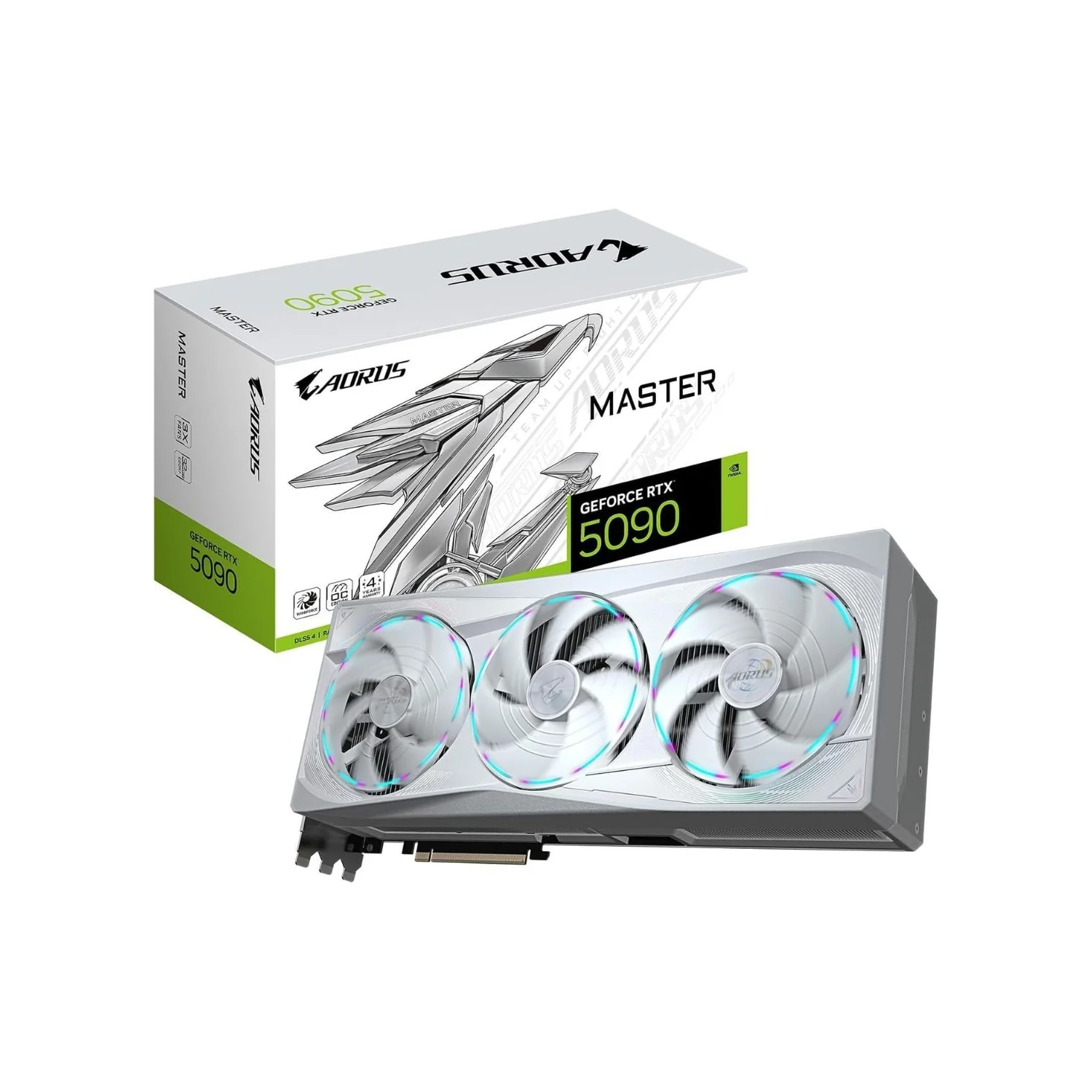GIGABYTE AORUS GeForce RTX 5090 MASTER ICE graphics card