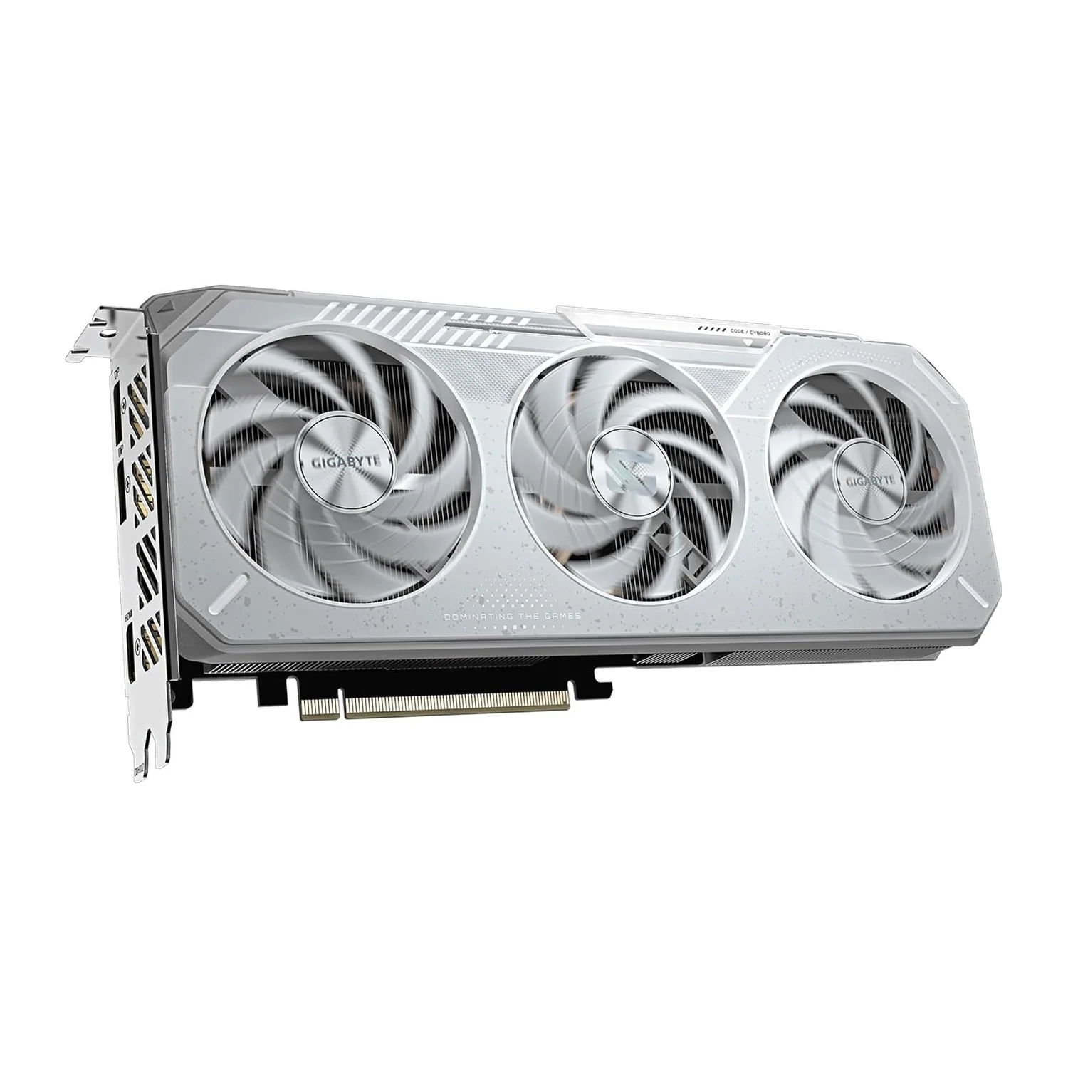 GIGABYTE Radeon RX 9060 XT Gaming OC ICE 16G graphics card, view 4