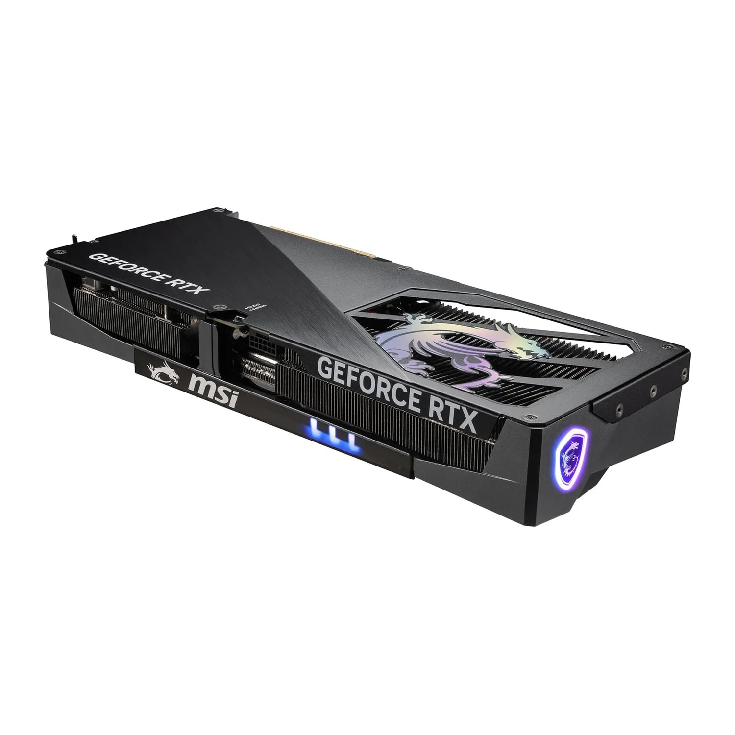 MSI GeForce RTX 5080 16G GAMING TRIO OC graphics card, view 4