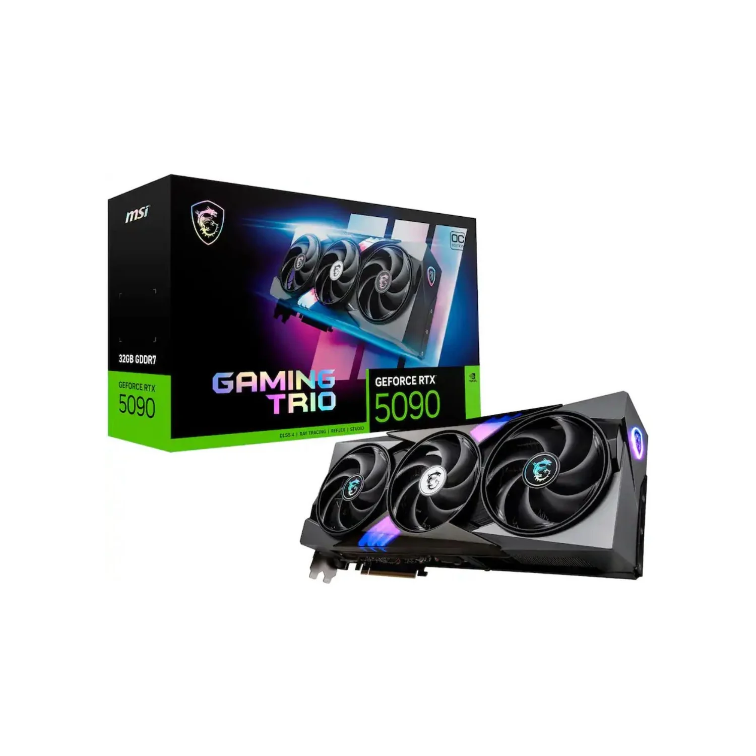 MSI GeForce RTX 5090 Gaming Trio OC graphics card