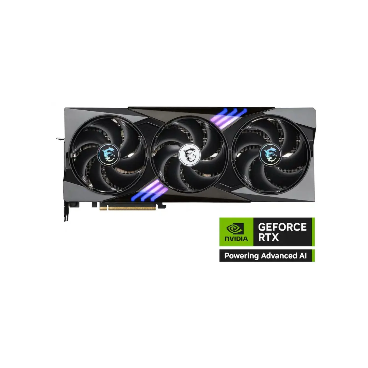 MSI GeForce RTX 5090 Gaming Trio OC graphics card, view 2