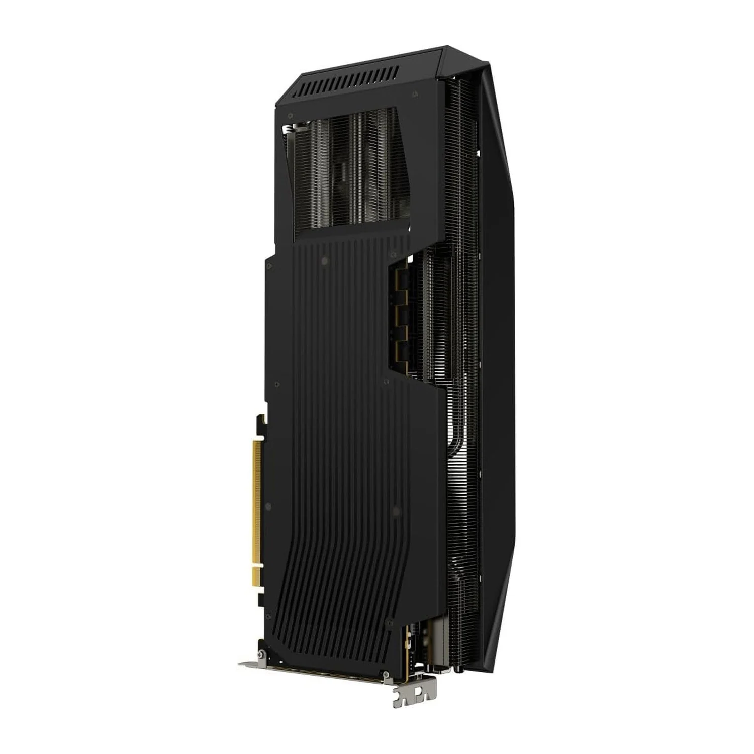XFX Mercury AMD Radeon RX 9070 XT OC Gaming Edition graphics card, view 3