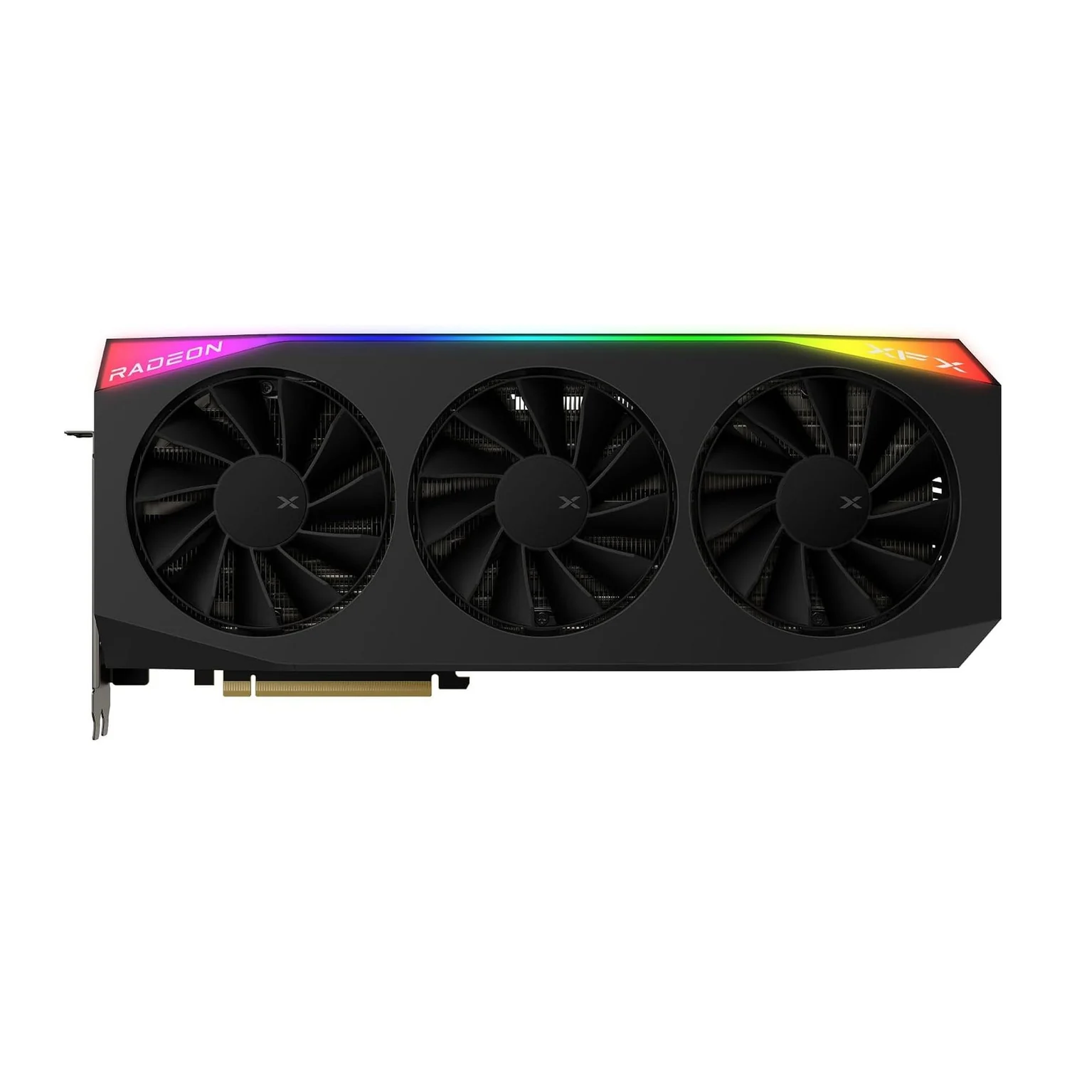 XFX Mercury AMD Radeon RX 9070 XT OC Gaming Edition graphics card, view 4