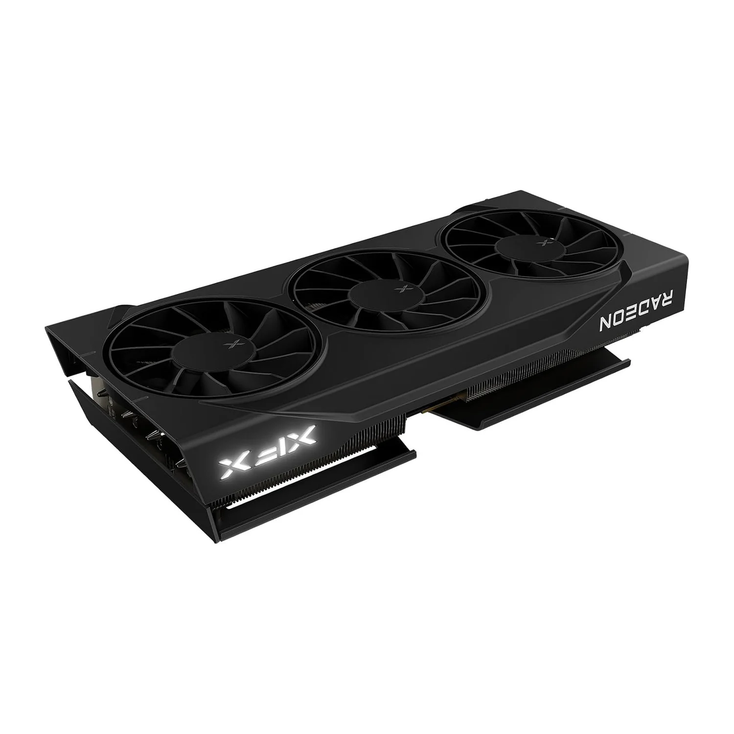 XFX Swift AMD Radeon RX 9060 XT OC Triple Fan Gaming Edition graphics card, view 4
