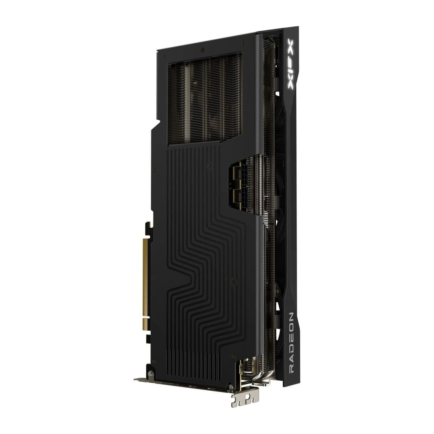 XFX Swift AMD Radeon RX 9070 XT Triple Fan Gaming Edition graphics card, view 4